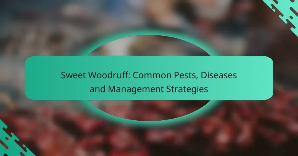 Sweet Woodruff: Common Pests, Diseases and Management Strategies
