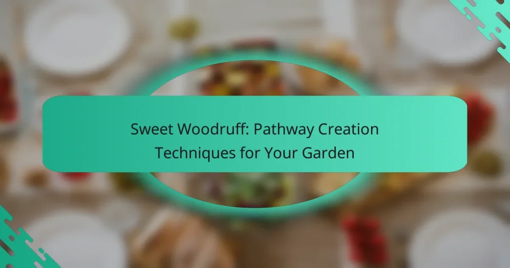 Sweet Woodruff: Pathway Creation Techniques for Your Garden