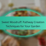 Sweet Woodruff: Pathway Creation Techniques for Your Garden