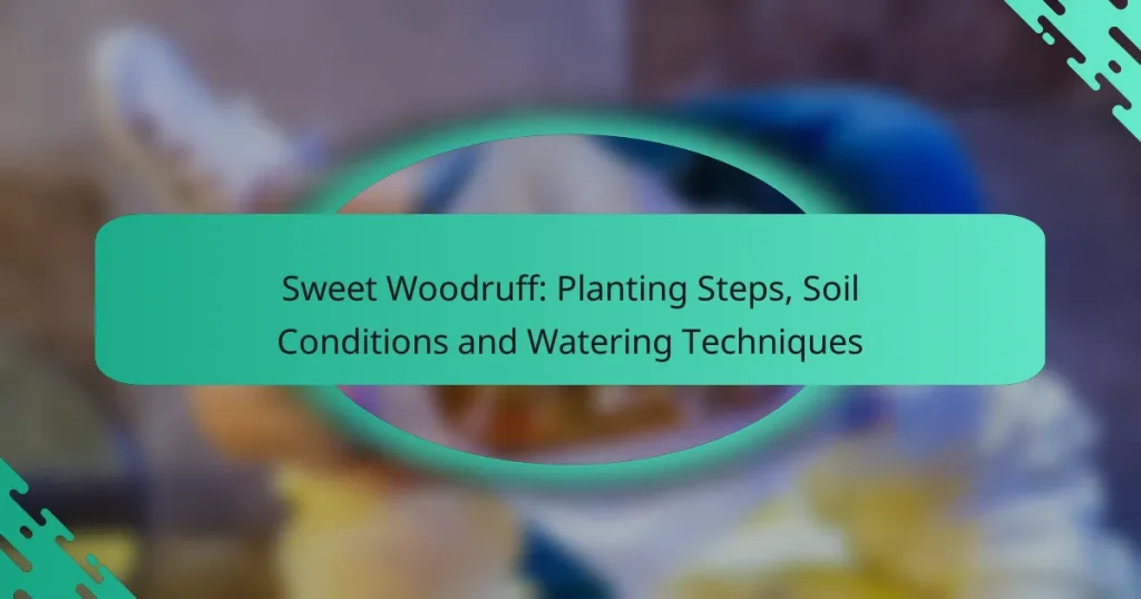 Sweet Woodruff: Planting Steps, Soil Conditions and Watering Techniques