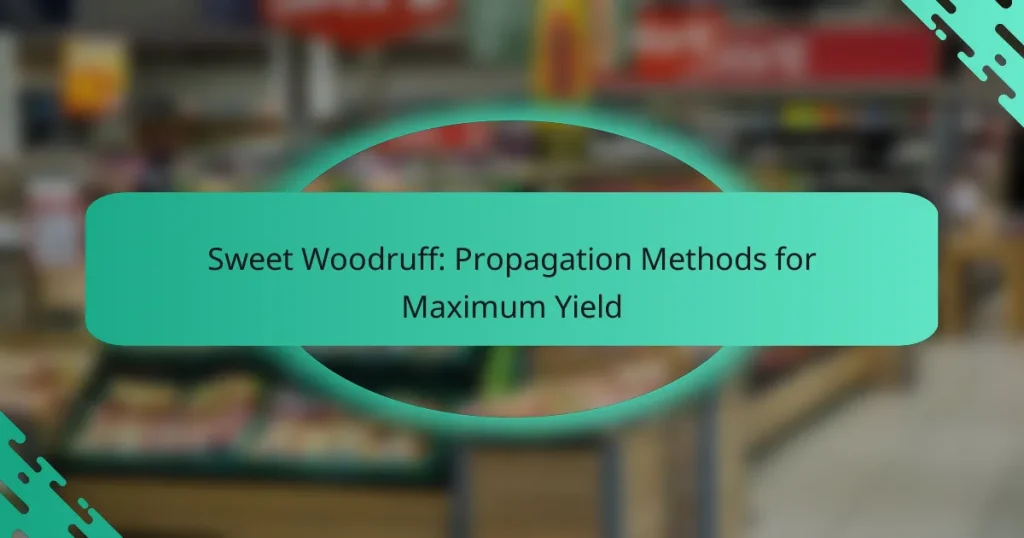 Sweet Woodruff: Propagation Methods for Maximum Yield