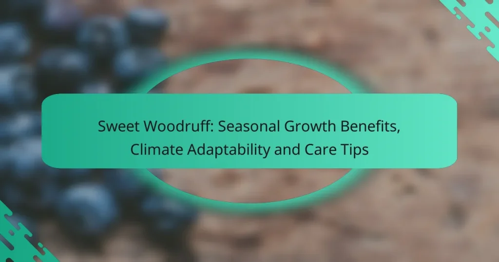 Sweet Woodruff: Seasonal Growth Benefits, Climate Adaptability and Care Tips