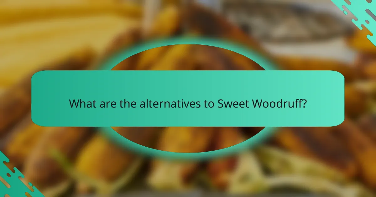 What are the alternatives to Sweet Woodruff?